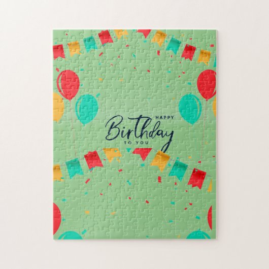 Puzzle Joyeux Anniversaire Pour Vous (Vertical)