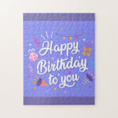 Puzzle Joyeux Anniversaire Pour Vous (Vertical)