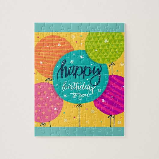 Puzzle Joyeux Anniversaire Pour Vous (Vertical)