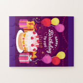 Puzzle Joyeux Anniversaire Pour Vous (Horizontal)