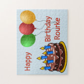 Puzzle Joyeux anniversaire Rourke 2018 (Vertical)