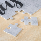 Puzzle Joyeux bois de cerfs de Noël (Côté)