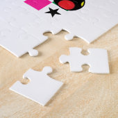 Puzzle Joyeux cadeau de Noël maman (Côté)