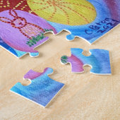 Puzzle Joyeux casse-tête décoratif de Pâques Abstraits (Côté)