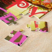 Puzzle Joyeux Centre d'Oeufs de Pâques pour le printemps (Côté)