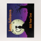 Puzzle Joyeux chat d'Halloween (Vertical)