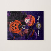 Puzzle Joyeux costumes d'Halloween (Horizontal)