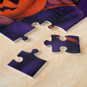 Puzzle Joyeux costumes d'Halloween (Côté)