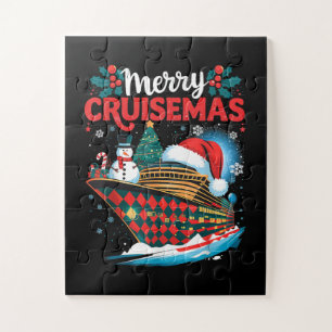 Puzzle Joyeux Cruisemas Drôle de Noël en Famille