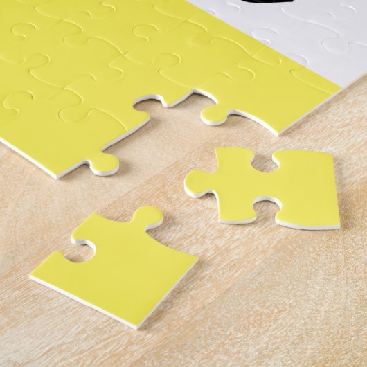 Puzzle Joyeux Cupcake de vache d'anniversaire (Côté)