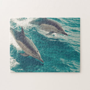Puzzle Joyeux dauphins