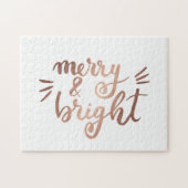 Puzzle Joyeux et lumineux - cuivre (Horizontal)