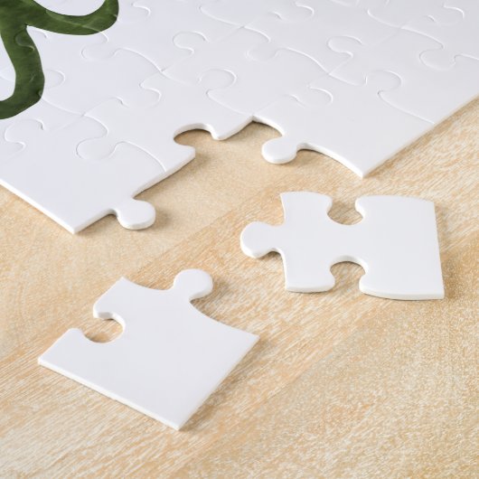 Puzzle Joyeux et lumineux - vert (Côté)