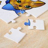 Puzzle Joyeux félins de Noël (Côté)