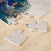 Puzzle Joyeux Floride Noël Tropical Beach Holiday Tree (Côté)