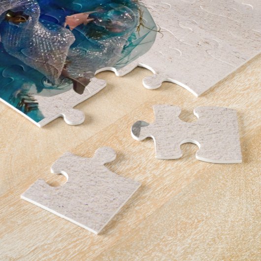 Puzzle Joyeux Floride Noël Tropical Beach Holiday Tree (Côté)