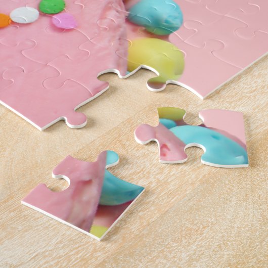 Puzzle Joyeux gâteau d'anniversaire (Côté)