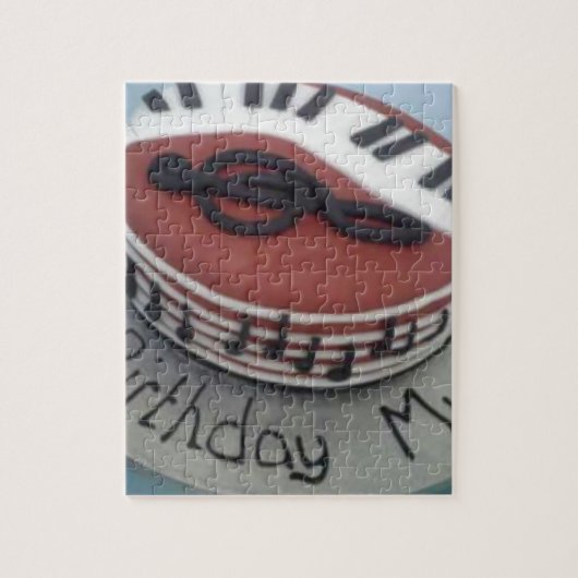 Puzzle Joyeux gâteau de maman d'anniversaire (Vertical)