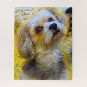 Puzzle Joyeux Grand-Père de Noël.