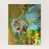 Puzzle Joyeux Grand-Père de Noël. (Vertical)