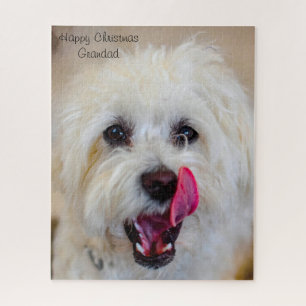 Puzzle Joyeux Grand-Père de Noël.