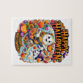 Puzzle joyeux halloween (Horizontal)