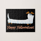 Puzzle Joyeux Halloween Dachshund (Horizontal)