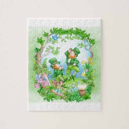 Puzzle Joyeux Leprechauns (Vertical)