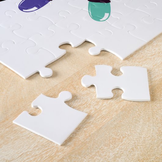 Puzzle Joyeux logo de Robin (Côté)