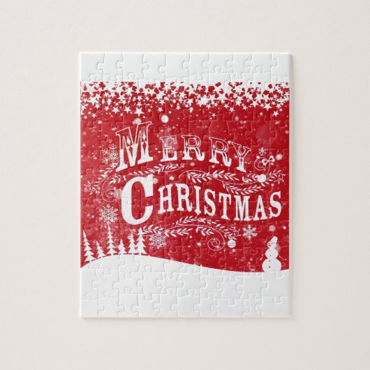 Puzzle Joyeux Noël (Vertical)