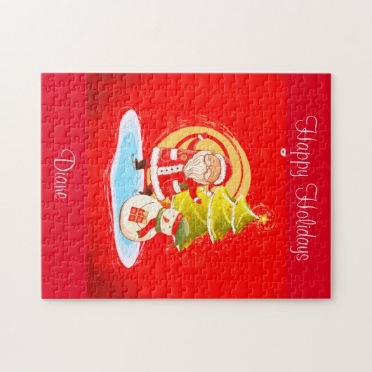 Puzzle Joyeux Noël (Horizontal)