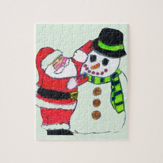 PUZZLE JOYEUX NOËL AMI  (Vertical)