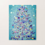 Puzzle Joyeux Noël Arbre de Noël<br><div class="desc">Joyeux Noël - Arbre de Noël MIGNED Peinture Design</div>