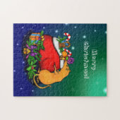 Puzzle Joyeux Noël avec Rat Prince (Horizontal)