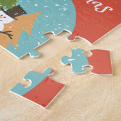 Puzzle Joyeux Noël Bonne année (Côté)