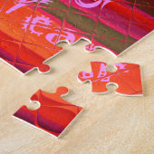 Puzzle Joyeux Noël Bonne Année Conception de couleur (Côté)