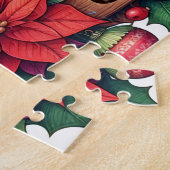 Puzzle Joyeux Noël Cardinaux (Côté)