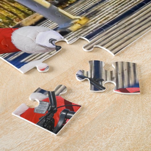 Puzzle Joyeux Noël côtier Hilton Head Island Père Noël (Côté)