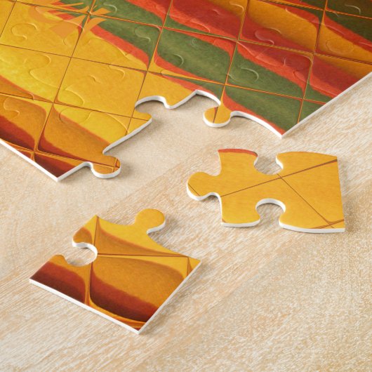 Puzzle Joyeux Noël Dieu Béni Vous Couleurs Design (Côté)