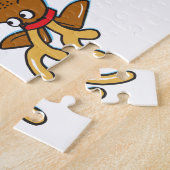Puzzle Joyeux Noël Doxie (Côté)