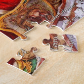 Puzzle joyeux Noël et joyeux nouvel an (Côté)