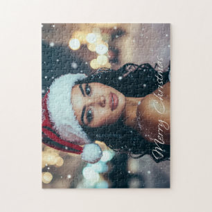 Puzzle Joyeux Noël - Fille du Père Noël -
