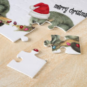 Puzzle Joyeux Noël Opossum de Noël (Côté)