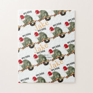 Puzzle Joyeux Noël Opossum de Noël