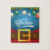 Puzzle Joyeux Noël Père Noël (Vertical)