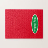 Puzzle Joyeux Noël rouge Frustrant (Horizontal)