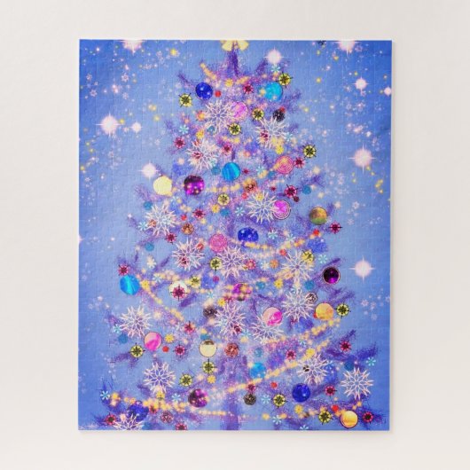 Puzzle Joyeux Noël - Sapin de Noël - Beau (Vertical)