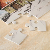 Puzzle Joyeux Noël vintage (Côté)