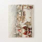 Puzzle Joyeux Noël vintage (Vertical)
