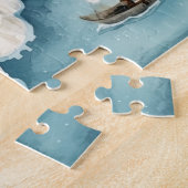 Puzzle Joyeux Noël vintage (Côté)